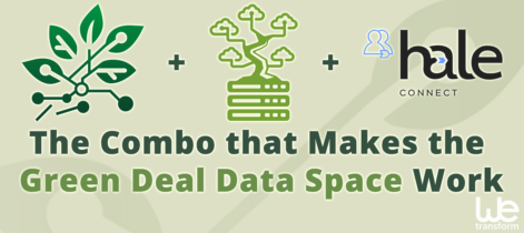 SAGE + Forest Data Space + hale»connect = The Combo that Makes the Green Deal Data Space Work